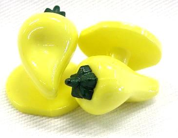 Rondon knoflík PAPRIKA žlutá0